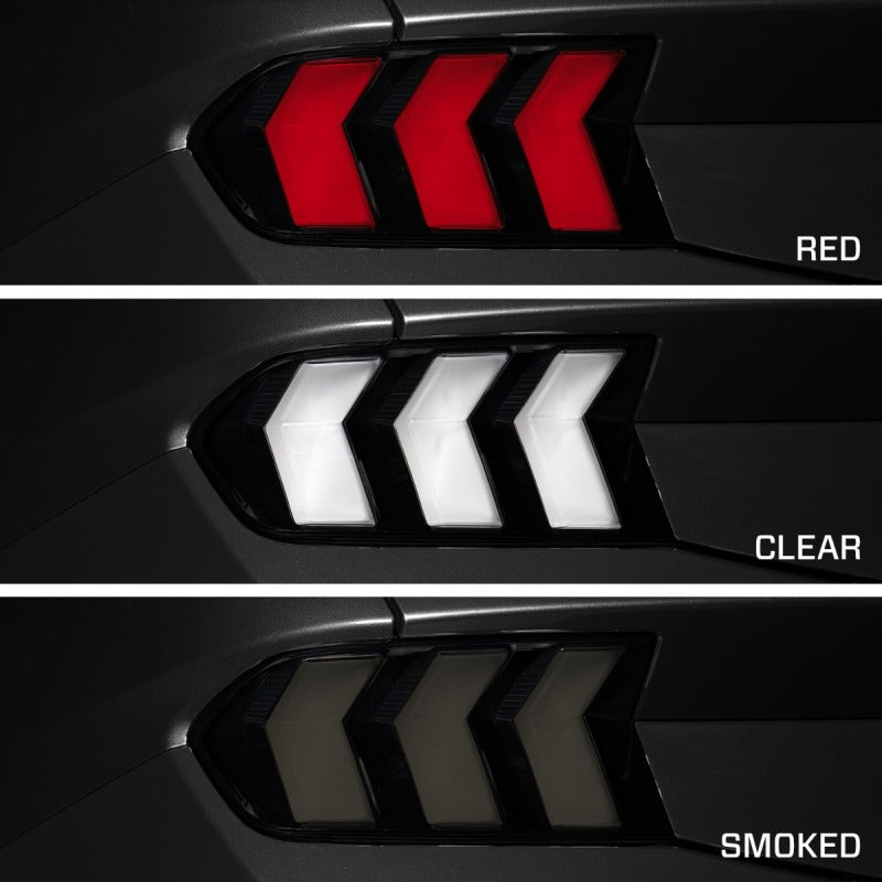 Form Lighting 2024+ Ford Mustang Sequential LED Tail Lights Red (Pair)