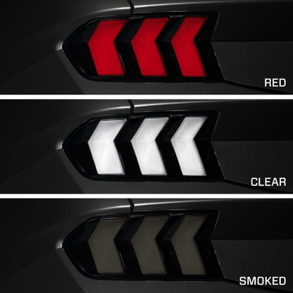 Form Lighting 2024+ Ford Mustang Sequential LED Tail Lights Red (Pair)