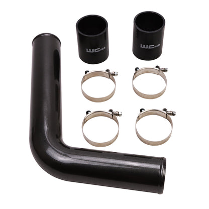 Wehrli 03-07 Cummins 5.9L Driver Side 3in Intercooler Pipe - Illusion Purple