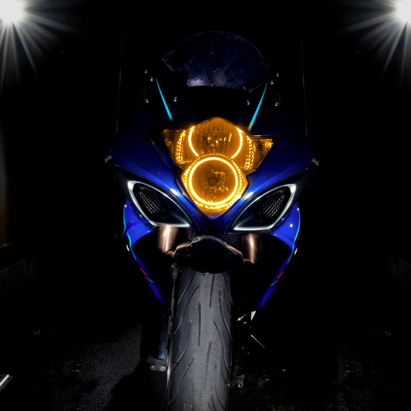 Oracle Suzuki GSX-R 1000 06-07 LED Motorcycle Halo Kit - ColorSHIFT