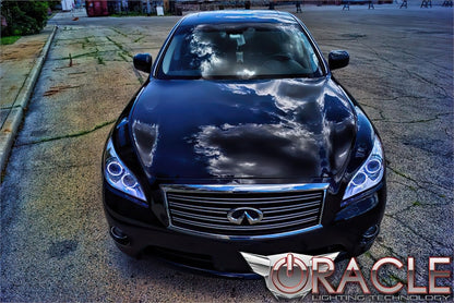 Oracle 10-13 Infiniti M37 LED Headlight Halo Kit - Red