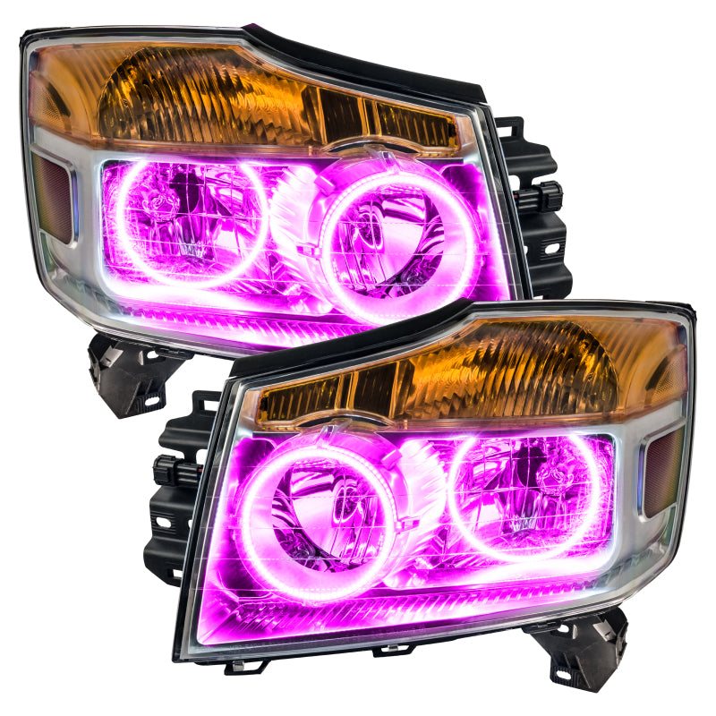 Oracle Nissan Armada 08-15 Halo Kit - ColorSHIFT w/o Controller