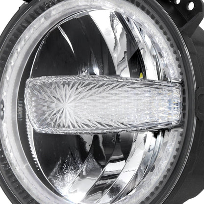 (2pcs/set) 9 Inch 120W DOT Approved LED Headlights with Halo Ring DRL & High Low Beam for 2018-2021 Jeep JL JLU Gladiator JT