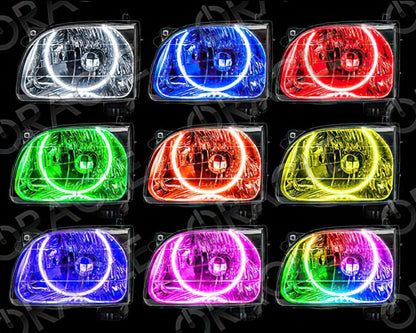 Oracle Toyota Tacoma 01-04 Halo Kit - ColorSHIFT w/ BC1 Controller