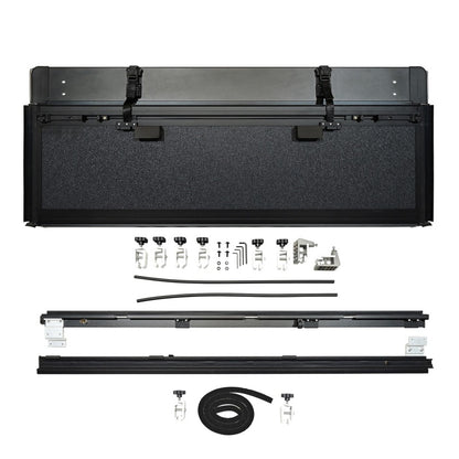 Westin 20-26 Jeep Gladiator JT 4WD 5ft. Bed Hard Tri-Fold Tonneau Cover - Black