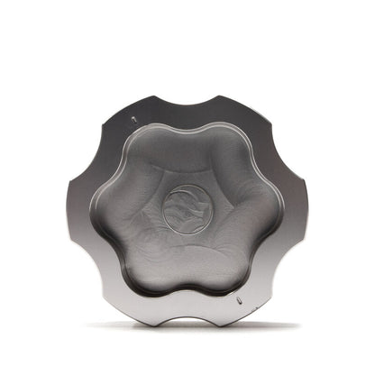 Wehrli 17-26 Ford Super Duty 6.7L Power Stroke Billet Power Steering Reservoir Cap - Clear Anodized