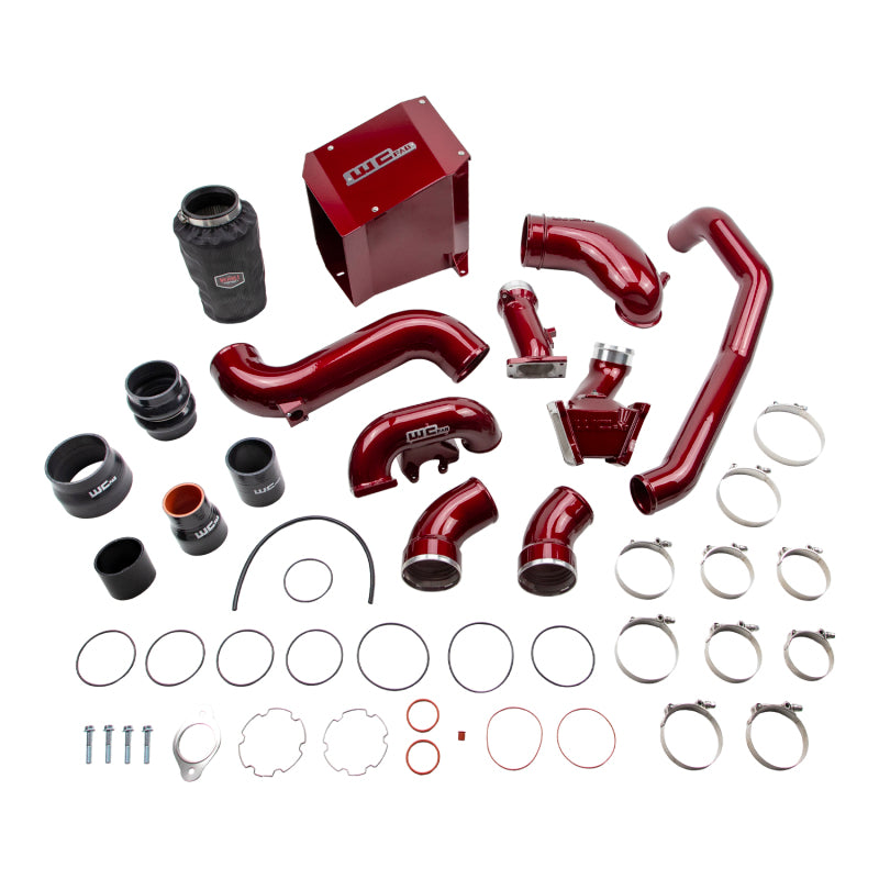 Wehrli 06-07 Chevrolet Duramax 6.6L LBZ Stage 2 High Flow Intake Bundle Kit - Bronze Chrome