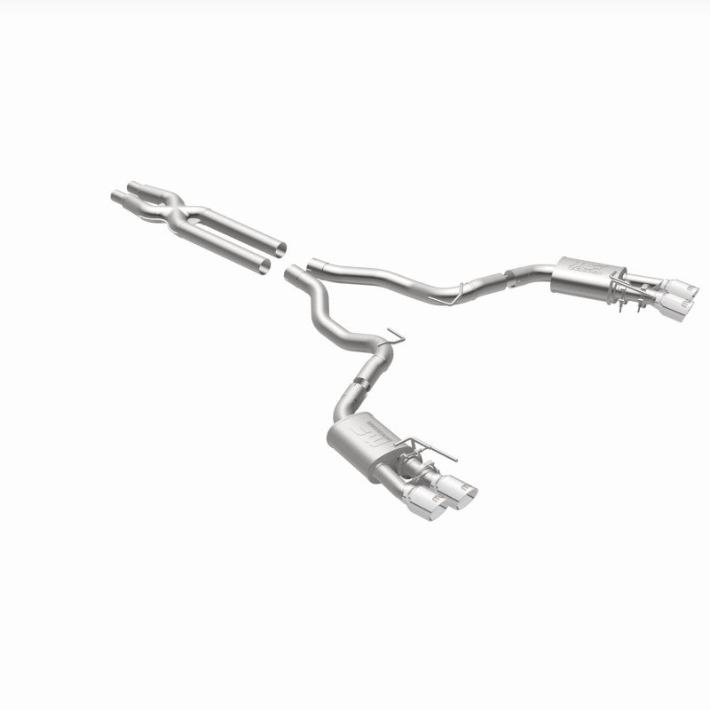 MagnaFlow SYS Cat-Back 2018 Ford Mustang GT 5.0L Competition Dual Exit Polished 4in Tips