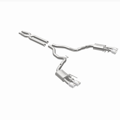 MagnaFlow SYS Cat-Back 2018 Ford Mustang GT 5.0L Competition Dual Exit Polished 4in Tips