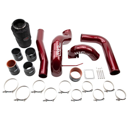 Wehrli 03-07 Cummins 5.9L High Flow Intake Bundle Kit Stage 2 - Sparkle Bomber Orange