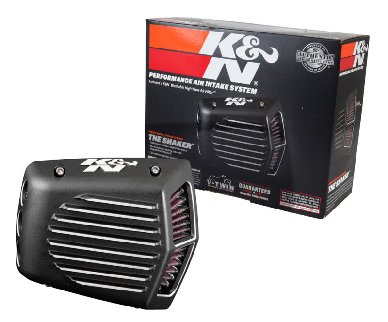 K&N Street Metal Intake System Shaker for 2017 Harley-Davidson Touring