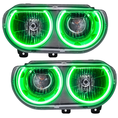 Oracle 08-14 Dodge Challenger SMD HL (Non-HID) - ColorSHIFT