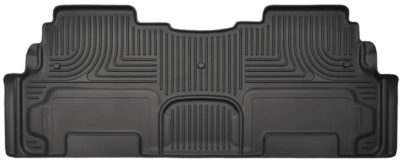 Husky Liners 09-14 Chevy Traverse/07-14 GMC Acadia Weatherbeater Black 2nd Seat Floor Liners