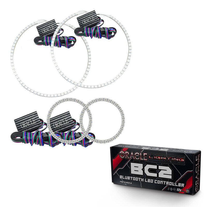 Oracle BMW 1 Series 06-11 Halo Kit - ColorSHIFT w/ BC1 Controller