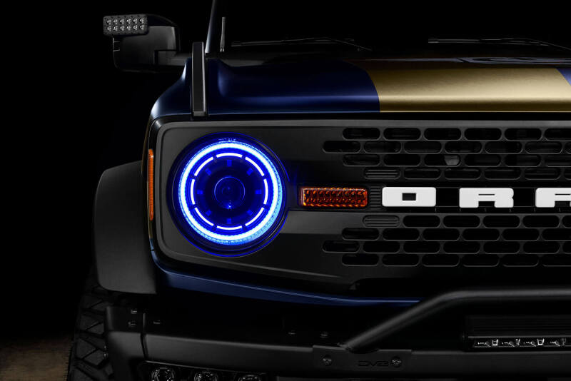 Oracle 2021+ Ford Bronco Oculus Bi-LED Projector Headlights - ColorSHIFT LED