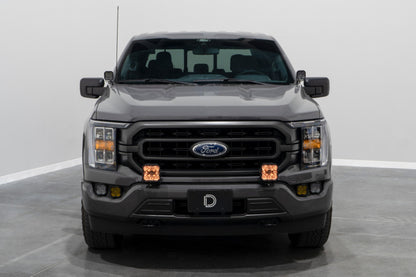 Diode Dynamics 21-22 Ford F-150 SS5 Bumper LED Pod Light Kit - Pro White Driving