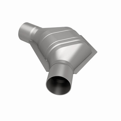 MagnaFlow Universal Catalytic Converter 2.25 Angled In/Out Front CA