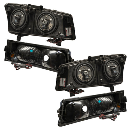 Oracle 03-06 Chevy Silverado Pre-Assembled Headlights w/Parking Lights- w/ BC1 Controller