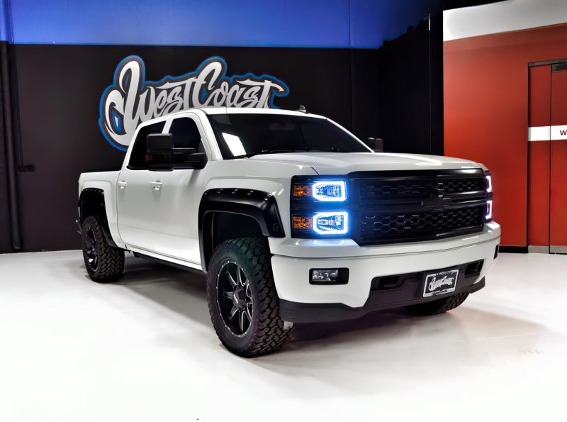 Oracle Chevrolet Silverado 14-15 LED Halo Kit Non-Projector Style - White