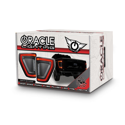 Oracle Lighting 21-24 Ford F-150 (Black Series) Flush Style LED Tail Lights