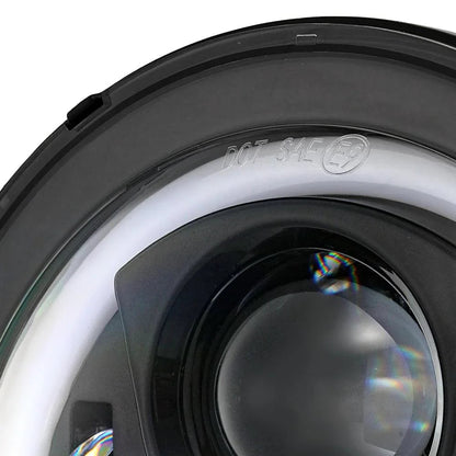 Upgraded RGB 9 Inch Headlights + 4 Inch Fog Lights Combo for Jeep Wrangler JL with APP Control