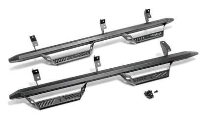 N-Fab Predator Pro 19-20 Chevy/GMC 1500 Crew Cab - Cab Length - Tex. Black