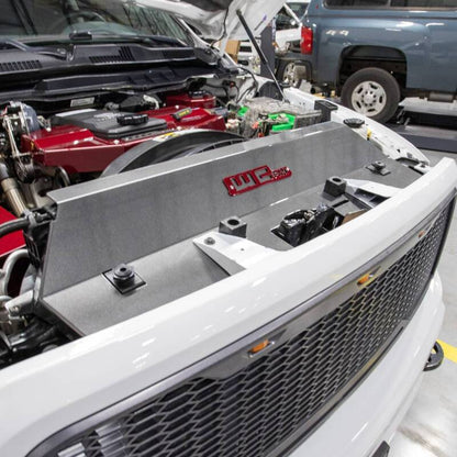 Wehrli 13-18 Cummins Fabricated Aluminum Radiator Cover - Deore Gold