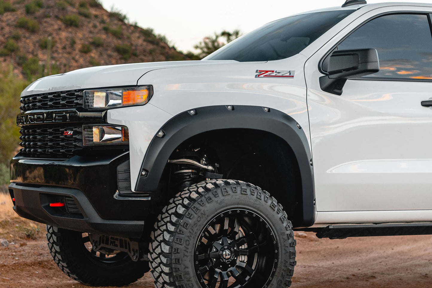 Pocket Fender Flares | GBA Black | Chevy Silverado 1500 2WD/4WD (2022-2026)