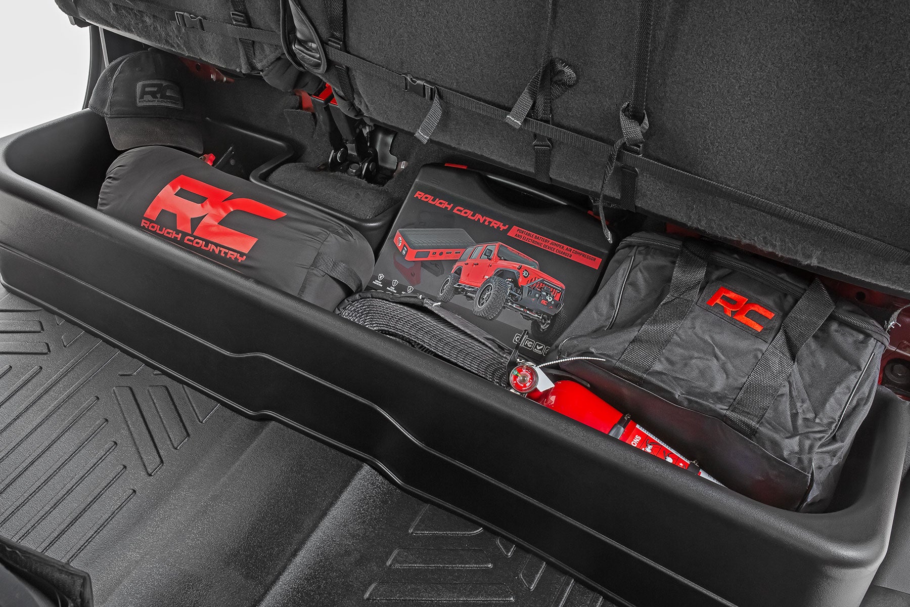 Under Seat Storage | Crew Cab | Chevy/GMC 1500/2500HD/3500HD (19-26)