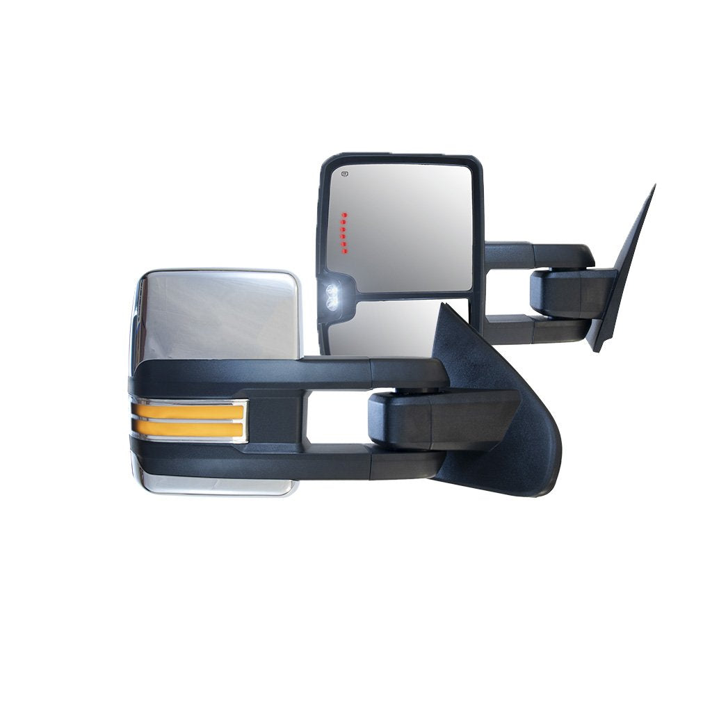 GM Style Dodge Ram 2500/3500 Tow Mirrors (2019-2022) - Style 2