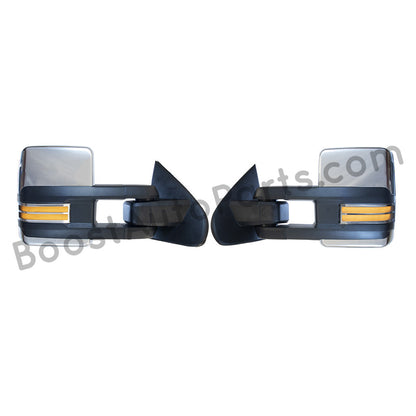 GM Style Dodge Ram 2500/3500 Tow Mirrors (2010-2018) - Style 2