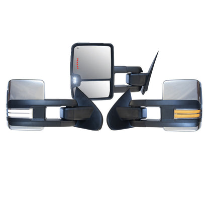 GM Style Dodge Ram 2500/3500 Tow Mirrors (2003-2009) - Style 2