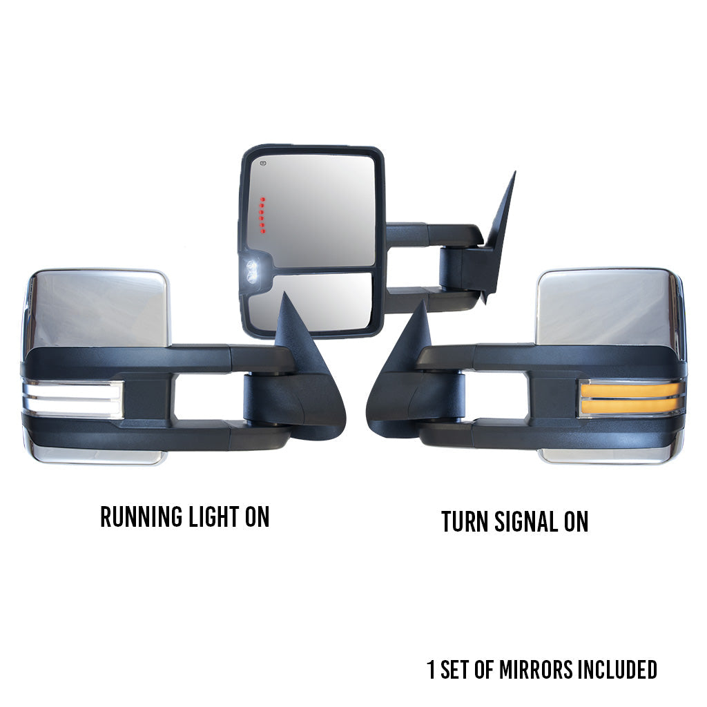 2015-2020 GM SUV Tow Mirrors (Tahoe, Yukon, Suburban)