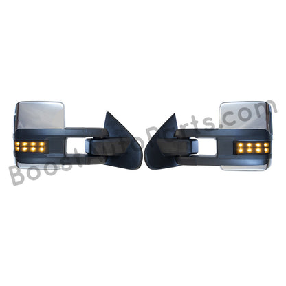 GM Style Dodge Ram 2500/3500 Tow Mirrors (2010-2018) - Style 2