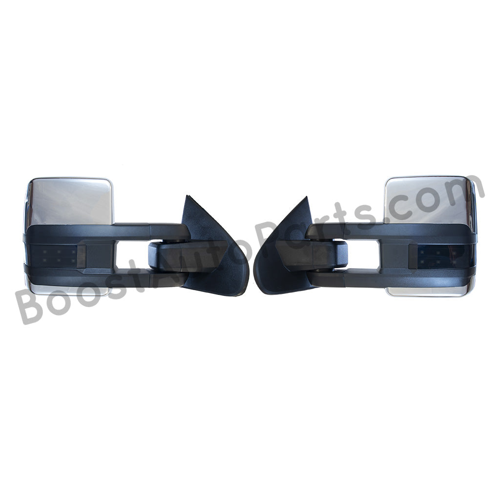 GM Style Dodge Ram 2500/3500 Tow Mirrors (2010-2018) - Style 2