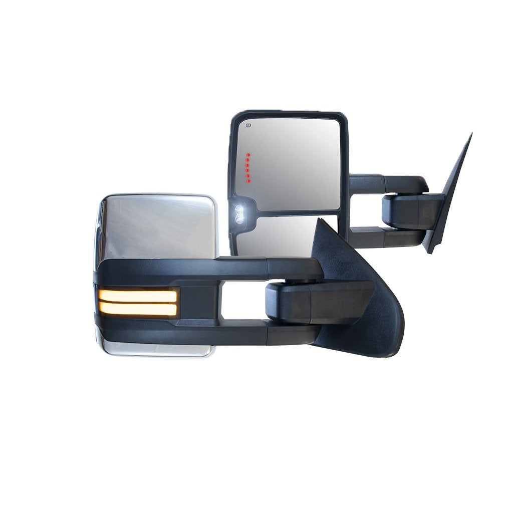 GM Style Dodge Ram 2500/3500 Tow Mirrors (2019-2022) - Style 2