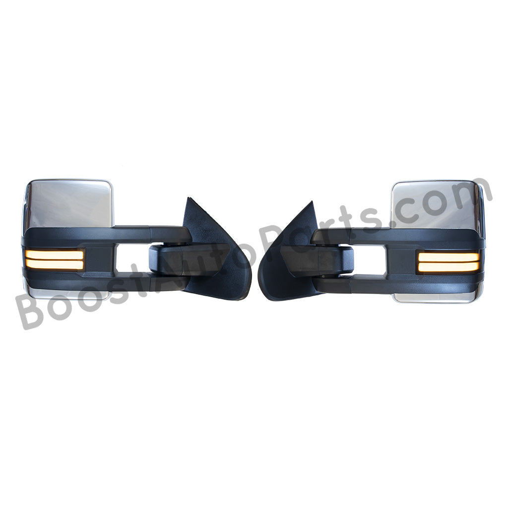 GM Style Dodge Ram 2500/3500 Tow Mirrors (2010-2018) - Style 2