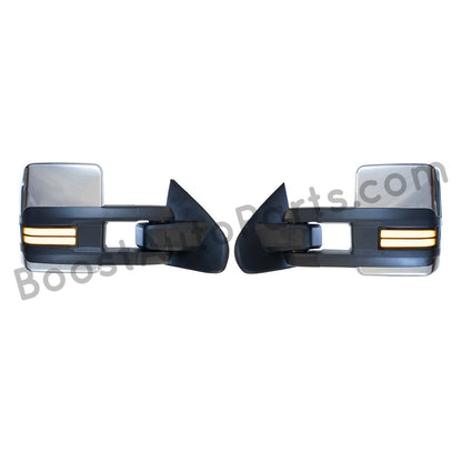 GM Style Dodge Ram 2500/3500 Tow Mirrors (2010-2018) - Style 2