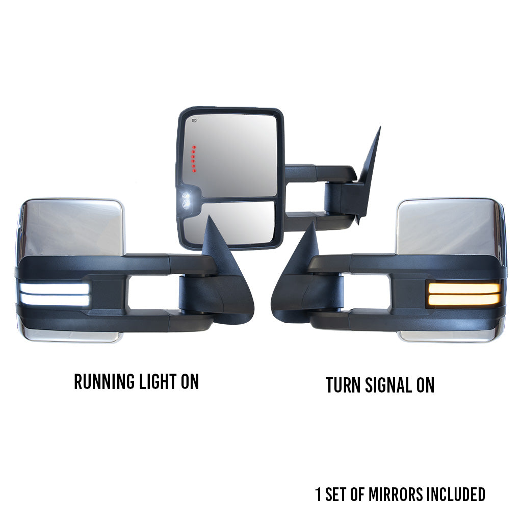 2015-2020 GM SUV Tow Mirrors (Tahoe, Yukon, Suburban)