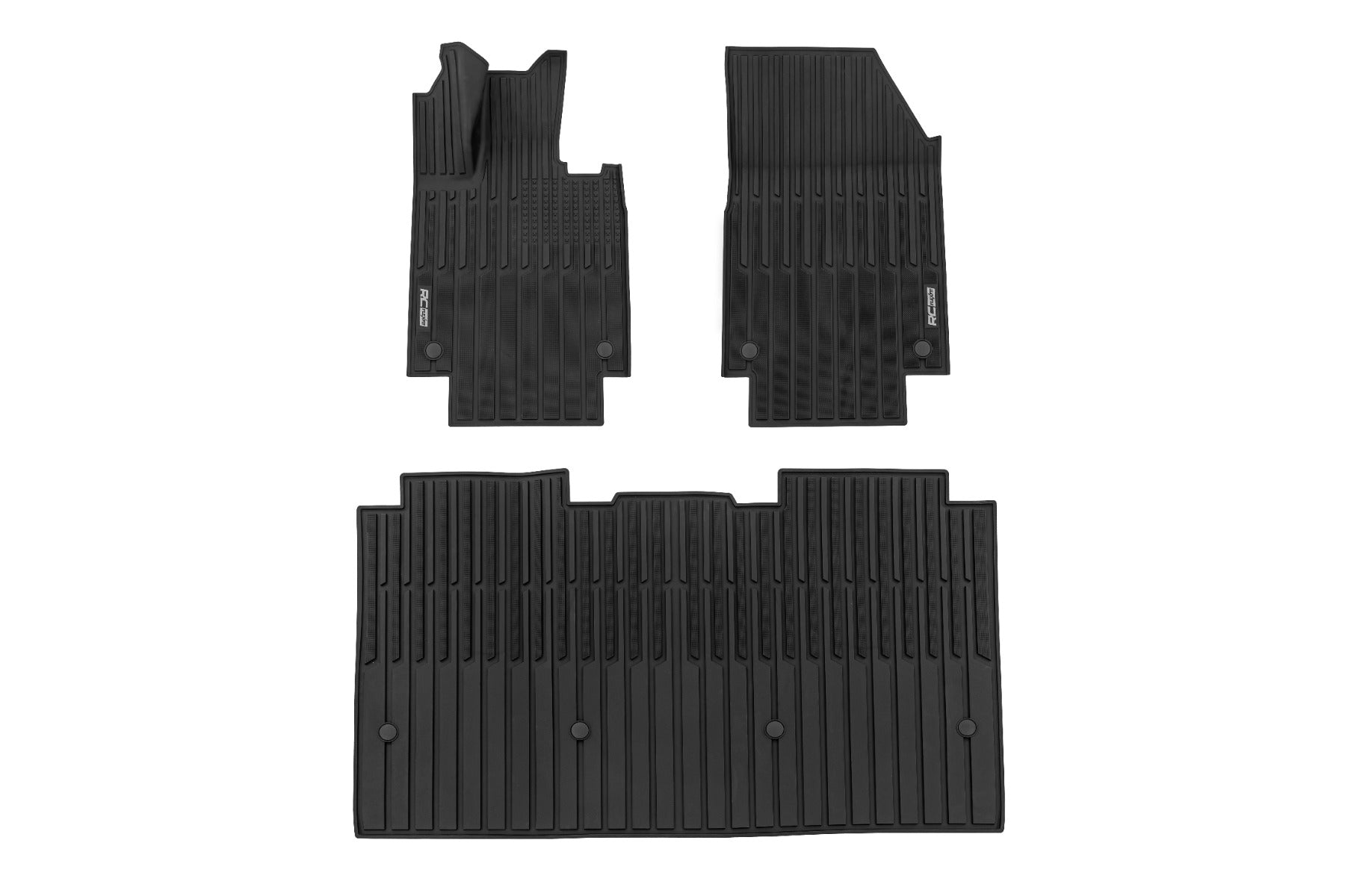 Flex-Fit Floor Mats | FR & RR | Tesla Cybertruck 4WD (2024-2026)