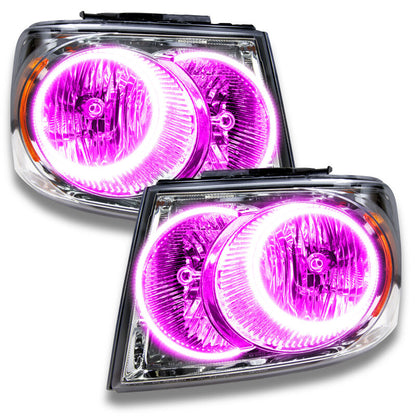 Oracle 07-09 Dodge Durango SMD HL - Chrome - ColorSHIFT