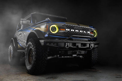 Oracle 2021+ Ford Bronco Oculus Bi-LED Projector Headlights - ColorSHIFT LED