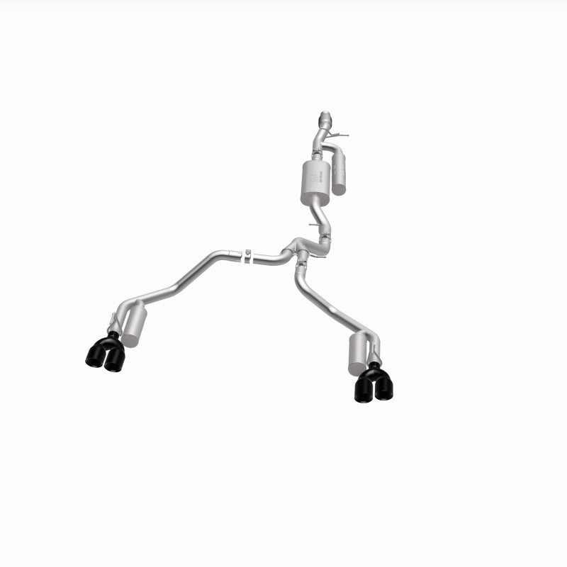 MagnaFlow 2021 Chevrolet Tahoe V8 5.3L Street Series Cat-Back Exhaust - Black Chrome Tips