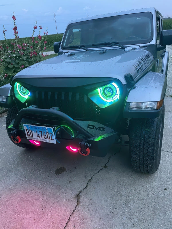 Oracle Oculus Bi-LED Projector Headlights for Jeep JL/Gladiator JT - w/ Simple Controller