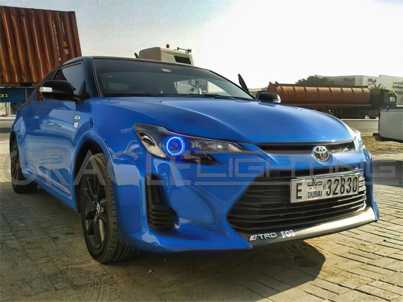 Oracle Scion tC 14-16 Halo Kit - ColorSHIFT w/ Simple Controller