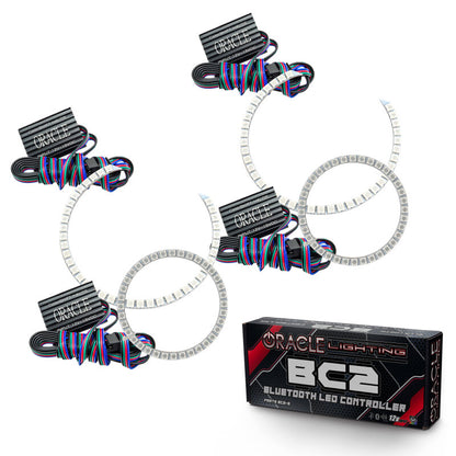 Oracle BMW 3 Series 06-11 Halo Kit - Projector - ColorSHIFT w/ BC1 Controller