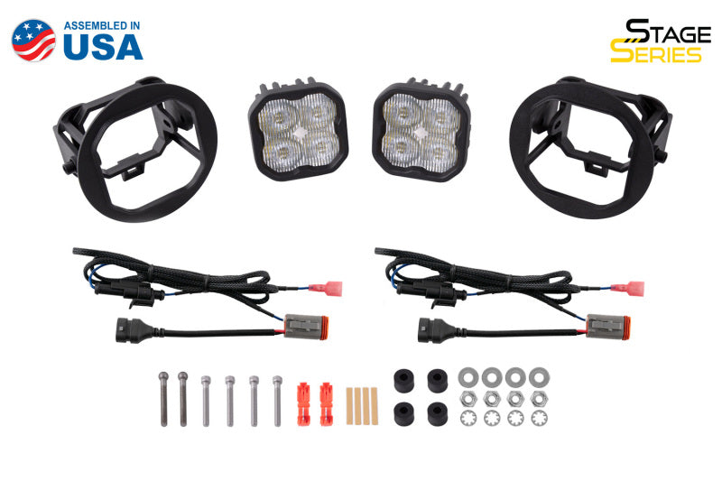 Diode Dynamics SS3 Sport Type FT Kit ABL - White SAE Fog