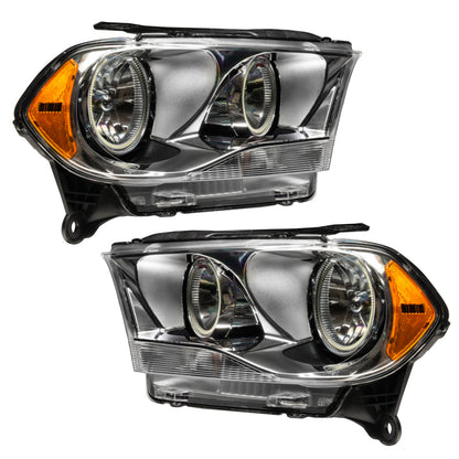 Oracle 11-13 Dodge Durango SMD HL Halogen - Chrome - ColorSHIFT w/o Controller
