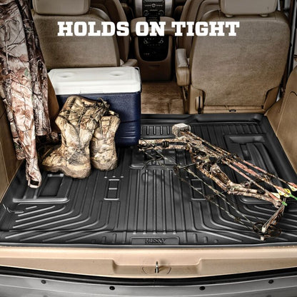 Husky Liners 10-12 Toyota 4Runner WeatherBeater Black Rear Cargo Liner (Standard Cargo Area)