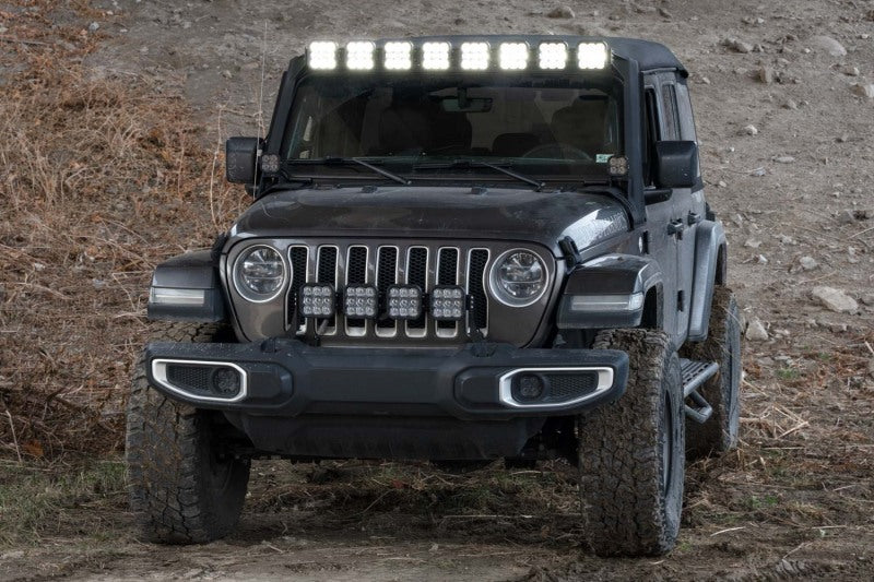 Diode Dynamics Jeep JL SS5 Sport CrossLink Windshield - White Combo Lightbar Kit